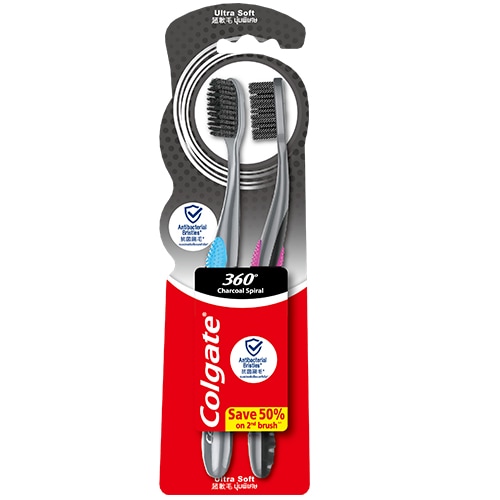高露潔360備長炭牙刷