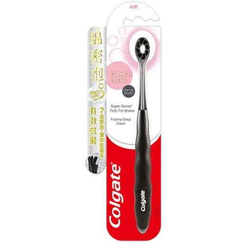 高露潔綿密泡の備長炭抗菌牙刷