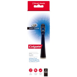 高露潔ProClinical® B150C 黑炭聲波電動牙刷替換刷頭