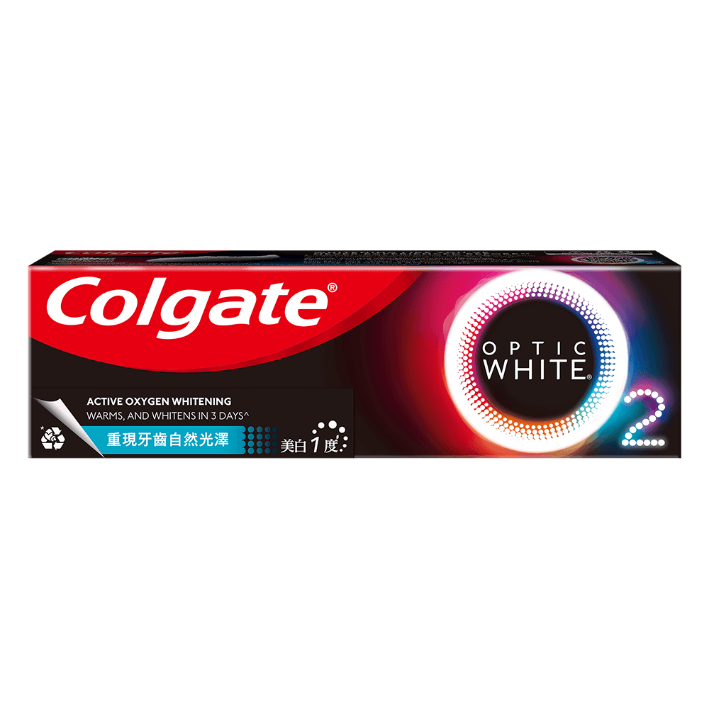 高露潔® 光感·白光學美白牙膏 