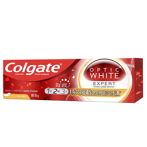 高露潔® 光感·白Platinum 持久美白牙膏