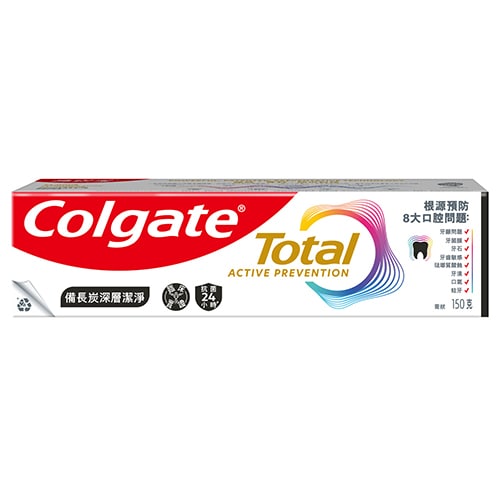 高露潔Total®備長炭深層潔淨牙膏