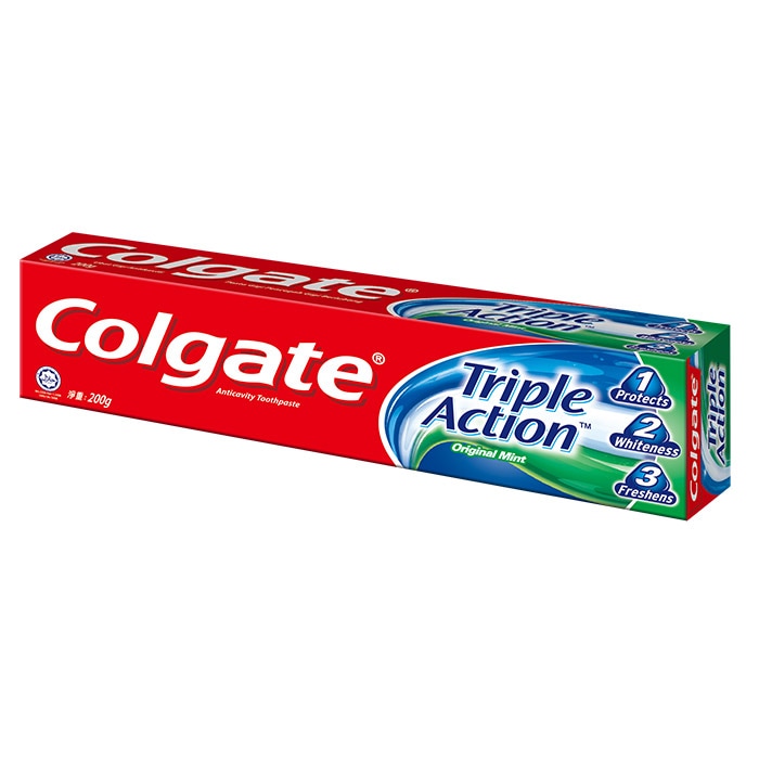 高露潔三重功效牙膏