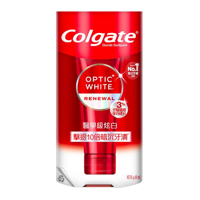 高露潔® 光感·白閃耀亮白美白牙膏